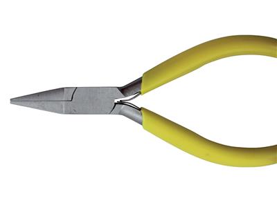 Pinza A Becco Piatto Da 6 Mm, Gialla, 130 MM - Immagine Standard - 2