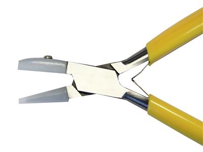 Pinza A Becchi Tondi/piatti In Nylon, Impugnatura Gialla, 140 MM - Immagine Standard - 2