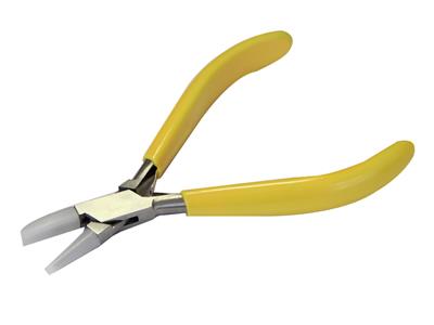 Pinza A Becchi Tondi/piatti In Nylon, Impugnatura Gialla, 140 MM - Immagine Standard - 3