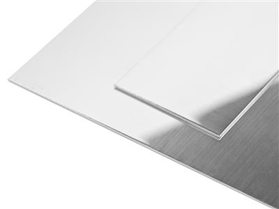 Piastra Oro Bianco 18kt Bn Ricotto,0,80 MM