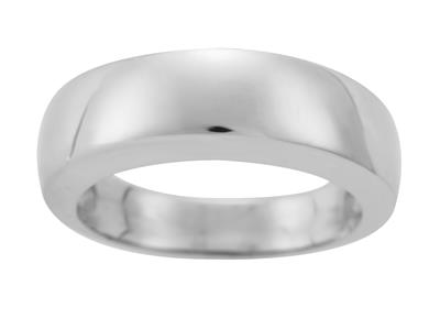 Jonc Larghezza 5,9 Mm, Oro Grigio 800 Ref. Bjp51 - Immagine Standard - 2