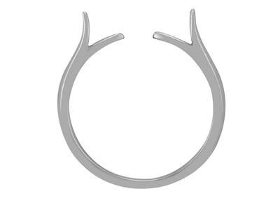Anello Corpo 12 Bangle, Oro Bianco800 Ref. 01812