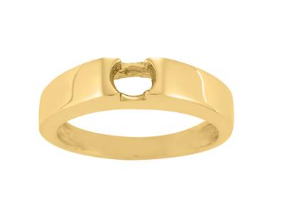 Solitario Per Pietra Da 5 Mm, Oro Giallo 18 Carati. Rif. Sf40-50 - Immagine Standard - 2
