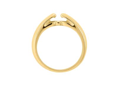 Solitario Per Pietra Tonda Da 5 Mm,oro Giallo 18 Carati. Rif. Bg251 - Immagine Standard - 1