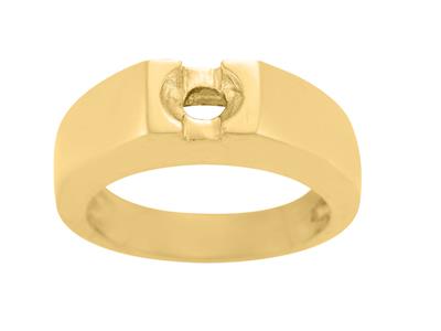 Solitario Per Pietra Da 6 Mm, Oro Giallo 18 Carati. Rif. Sf60-90 - Immagine Standard - 2