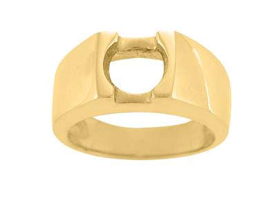 Solitario Per Pietra Da 8 Mm, Oro Giallo 18 Carati. Rif. Sf180-250 - Immagine Standard - 2