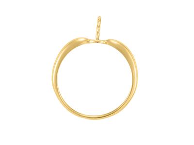 Anello Per Perla Da 7 A 10 Mm, Oro Giallo 18 Carati. Rif. Bg28