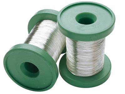Filo Tondo Oro Bianco 18 K Pd 12 Ricotto, 0,30 MM - Immagine Standard - 1