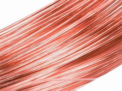 Filo Tondo Ricotto Oro Rosa 18 Carati, 1,00 MM - Immagine Standard - 1