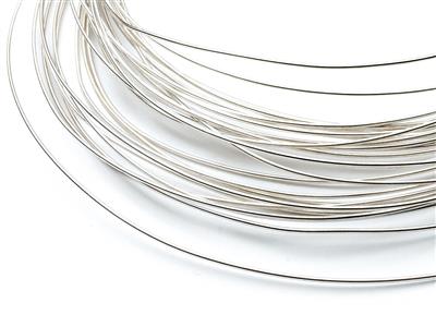 Filo Tondo Oro Grigio 18k Bn Ricotto, 0,30 MM - Immagine Standard - 1