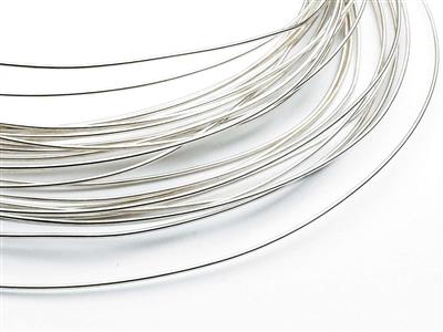 Filo Tondo Oro Bianco 18k Bn Ricottura, 2,50 MM - Immagine Standard - 1