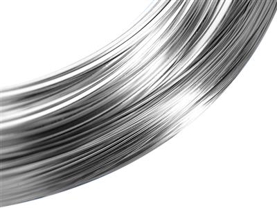 Filo Tondo Oro Bianco 18k Bn Ricottura, 2,50 MM - Immagine Standard - 2