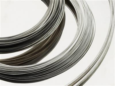 Filo Tondo In Argento 925 Lavorato A Freddo, 1 MM
