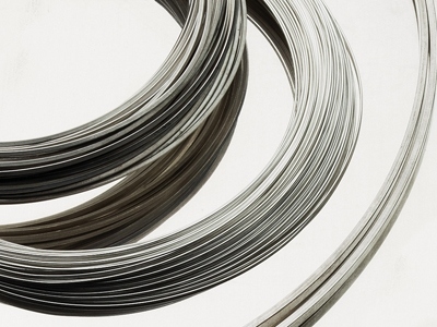 Filo Tondo Argento 950 Ricotto, 0,40 MM - Immagine Standard - 1