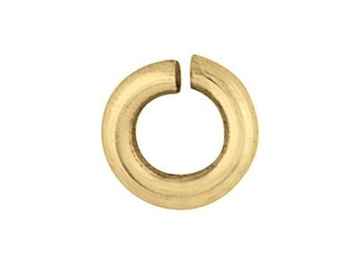 Anelli A Spirale Per Portachiave Aperto 3,95mm, Placcato Oro 3 Micron