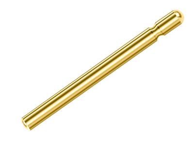 Confezione Da 6 Perni, 9,5 X 0,8 Mm, Oro Giallo Da 9 Kt, 100% Oro Riciclato - Immagine Standard - 3