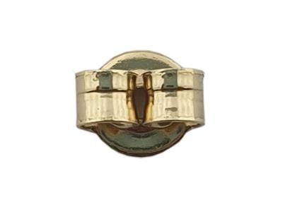 Chiusura A Farfalla Belga Liscia, Oro Giallo 9k Rif. 7405, Coppia - Immagine Standard - 2