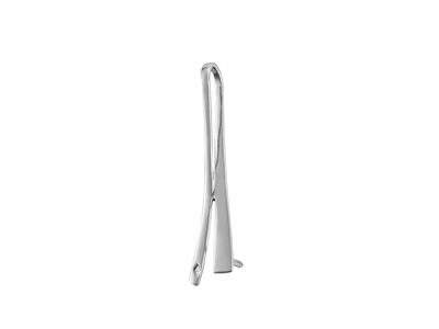 Ciondolo A Barretta Per Perla Da 7 A 10 Mm, Oro Bianco 18 Carati. Rif.pe114 - Immagine Standard - 2