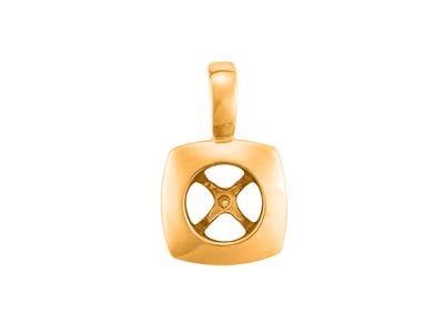 Ciondolo Per Perla Da 8 A 9 Mm, Orogiallo 18 Carati. Rif. Pe203 - Immagine Standard - 2