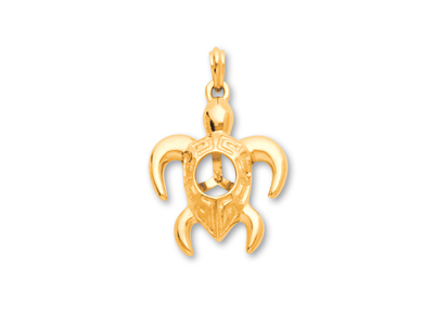 Ciondolo Tartaruga Per Perla Da 7 A9 Mm, Oro Giallo 18 Carati. Rif. P E103