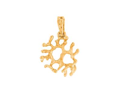 Ciondolo Corail Per Perla Da 7 A 10mm, Oro Giallo 18 Carati. Rif. Pe3 0