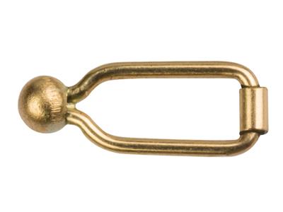 Chiusura Di Sicurezza A Otto, Oro Giallo 18 Carati. Rif.27042 - Immagine Standard - 1