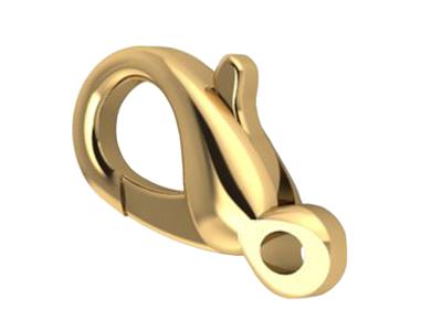 Chiusura Menotte Barocca Fusa 9 Mm,oro Giallo 18 Carati 3n. Rif. 3703 3 - Immagine Standard - 2