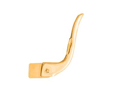 Sistema Basculante Modello Grande, Oro Giallo 18 Carati. Rif. 07414-3,coppia - Immagine Standard - 1