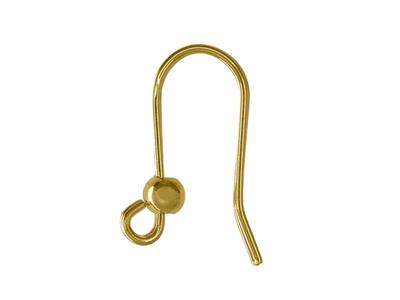 Gancio A Filo Con Sfera, Oro Giallo18 Carati. Rif. 07420, Pezzo - Immagine Standard - 1
