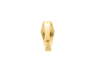 Asola Triangolare Chiuso 7,5 X 3,5 Mm, Oro Giallo 18k. Rif. 07230