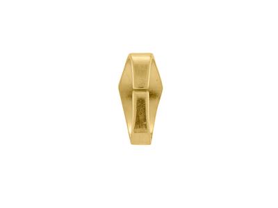 Asola Triangolare Chiuso 9 X 4 Mm, Oro Giallo 18k. Rif. 07231 - Immagine Standard - 2
