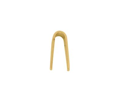 Chiusura Triangolare 8,5 X 2 Mm, Oro Giallo 18 Carati. Ref. 07251-1