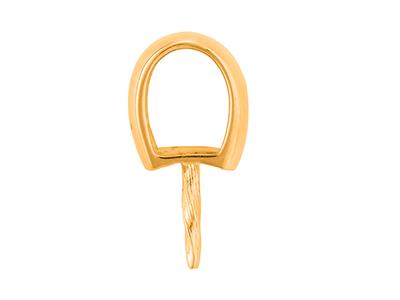 Chiusura Per Perle Da 8 A 10 Mm, Oro Giallo 18 Carati. Rif. Be139 - Immagine Standard - 2