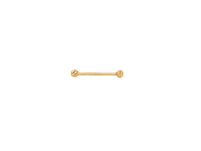 Collana Maglia Veneziana, Con 3 Supporti Ad Asta Per Perle, 41 Cm, Oro18 Kt - Immagine Standard - 3
