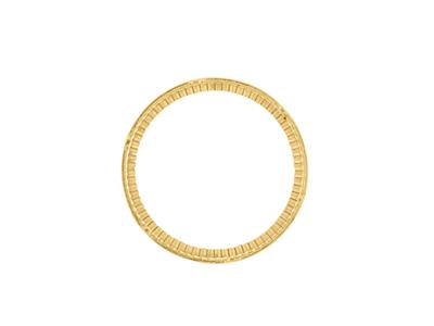 Incastonatura Cesellata Per Moneta Da 10 Frs, Oro Giallo 18 Carati. Rif. 02504 - Immagine Standard - 2