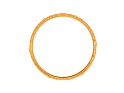 Montatura Liscia Per Moneta Da 20 Frs, Oro Giallo 18 Carati. Rif. 02511 - Immagine Standard - 2