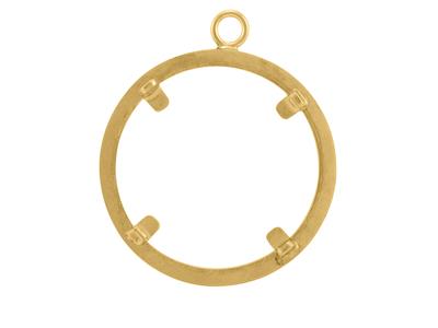 Ciondolo Porta Moneta Da 20 Frs, 21mm, Oro Giallo 18 Kt. Rif. 02328