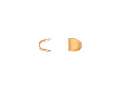 Terminale Per Targhetta Identificativa, 5 X 5,45 Mm, Oro Giallo 18k