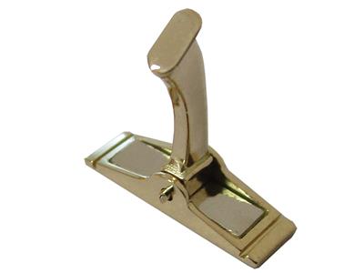 Sistema Di Polsino Completo, Oro Giallo 18 Carati. Rif. 07509-1, La Coppia Sistema Venduto In Coppia. Sis