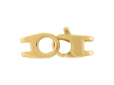 Doppia Chiusura A Manette 24 X 8 Mm, Oro Giallo 18 Carati. Rif. 17168gm - Immagine Standard - 1