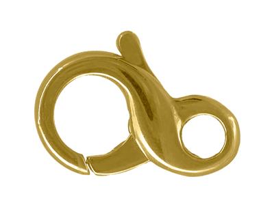 Chiusura A Menotta A Forma Di Otto 9,80 Mm, Oro Giallo 18 Carati. Rif.17067 - Immagine Standard - 1