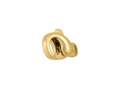 Chiusura A Menotte Barocca Fusa Da 13 Mm, Oro Giallo 18 Carati. Ref. 07011-1 - Immagine Standard - 2