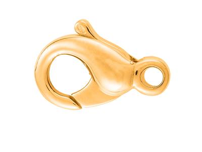 Chiusura Per Manetta Barocche Fusa 17 Mm, Oro Giallo 18 Carati. Rif. 17018 - Immagine Standard - 1