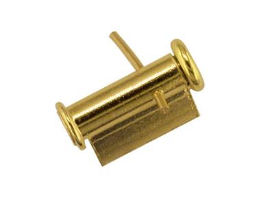 Sistema Perno Gancio Pompa Da 8 Mm,18kt Oro Giallo. Rif. 07215-3