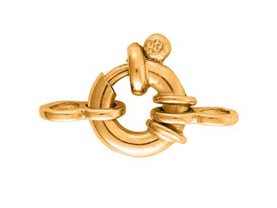 Anello Marinaio Con Doppio Anello 6mm, Oro Giallo 18 Carati. Rif. 171 92 - Immagine Standard - 1