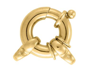 Anello Marine Con Doppio Anello 22 Mm, Oro 18k Ref. 07193 - Immagine Standard - 1