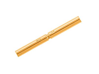 Chiusura A Baionetta, Diametro Interno 1,3 Mm, Oro Giallo 18 Carati. Ref. 27025 - Immagine Standard - 1