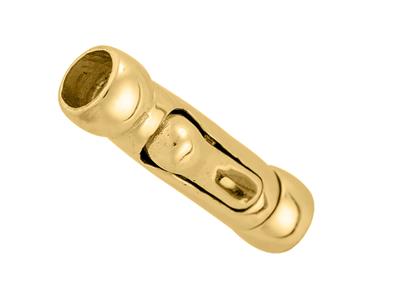 Chiusura In Coccodrillo Con Diametro Interno Di 1,8 Mm, Oro Giallo 18 Carati. Ref. 27060