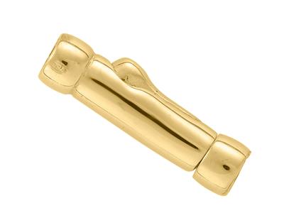 Chiusura A Coccodrillo Diametro Interno 2 Mm, Oro Giallo 18 Carati. Rif. 27060 - Immagine Standard - 2