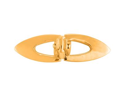 Sistema Di Camicia A Pattino A Pinna, Oro Giallo 18 Carati. Rif. 7556,coppia. - Immagine Standard - 2